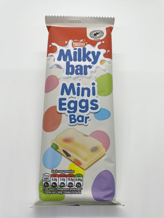 Milky Bar Mini Egg Bars 100g BBE 07/24